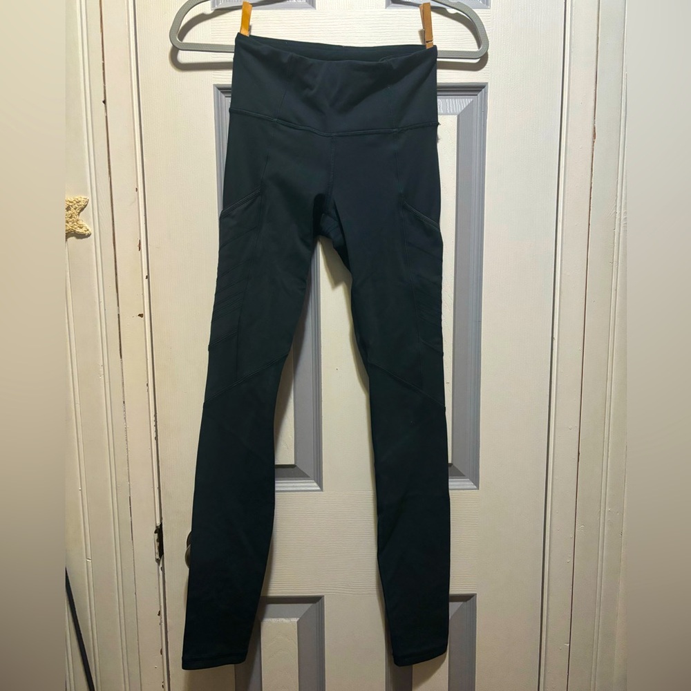 2/$40 Lululemon Leggings, Yoga, Tights, Navy Blue, High Waist, 7/8